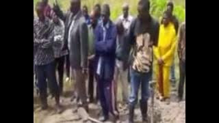 Mr Hassan Phiri burial service snippet