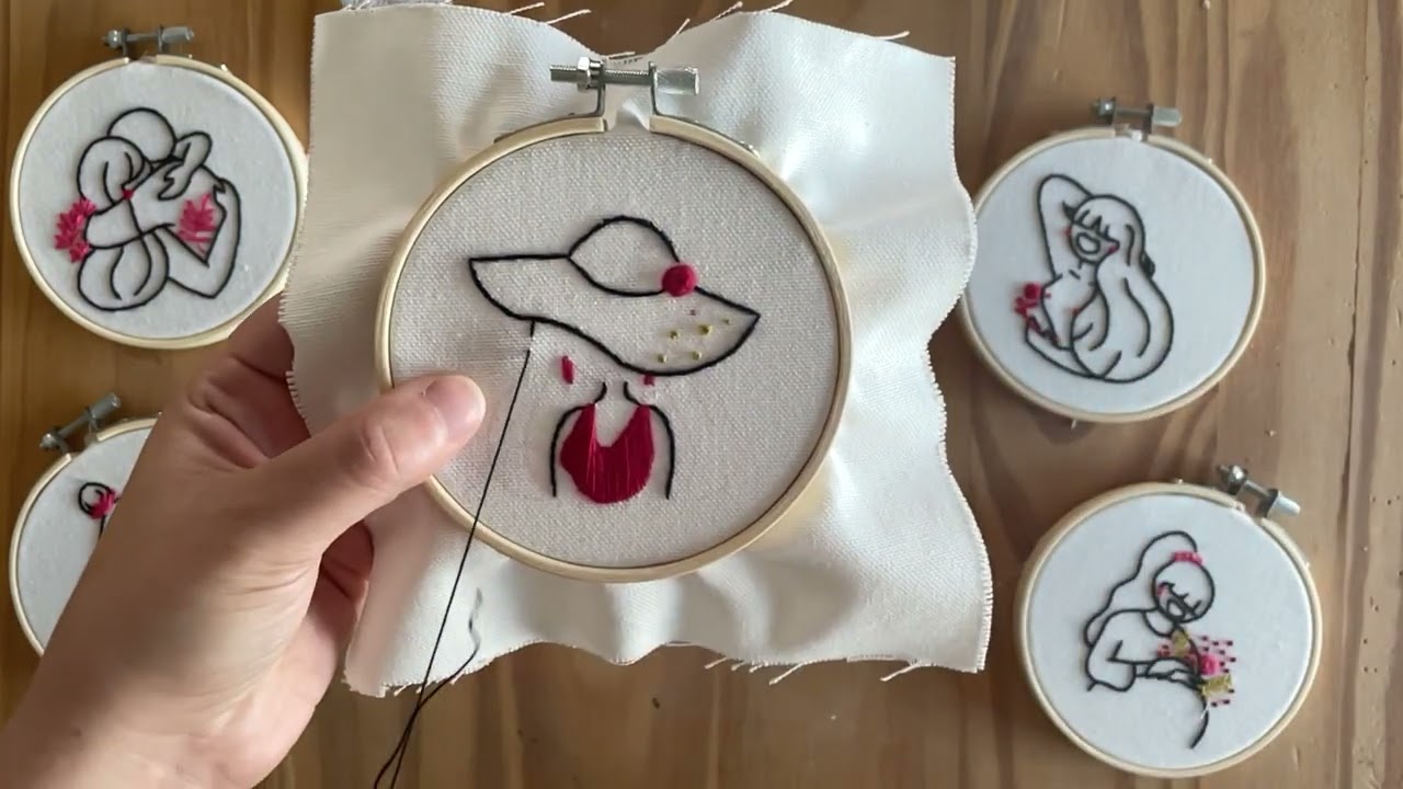 👉 Broderie French Kits – Apprenez à broder pas à pas avec douceur 💕