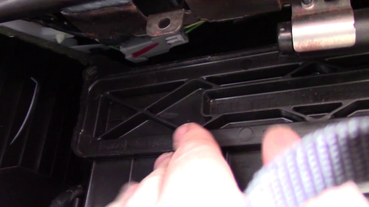 2010 - 2012 Ford Fusion Cabin Air Filter Replacement - YouTube