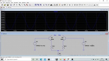 Differential Amplifier (Simulation) - Analog Circuits