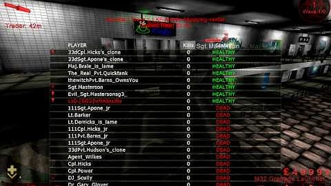 Killing Floor- Mods v2 Epic Battle with 65 bots against Boss!