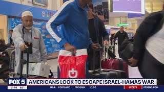 Americans look to escape Irael-Hamas war
