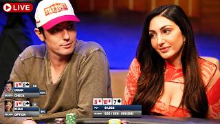 Final Day 3 ♦️ DWAN, Jungleman, Hellmuth, Xuan Liu, Kelly Minkin ♦️ Deep Stack $25/$50+ Cash Game