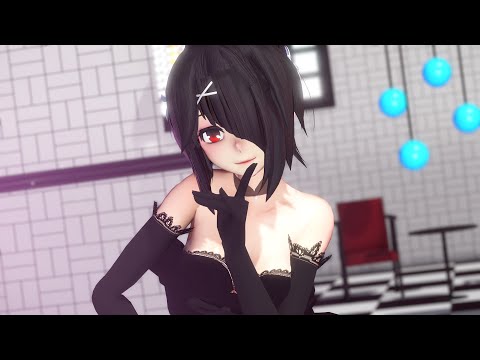 【MMD】 [A]ddiction  black dress kurumi