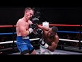 Cheavon Clarke Demolishes Jack Massey. #CheavonClarke survives 2 knockdowns at #zuffaboxing07