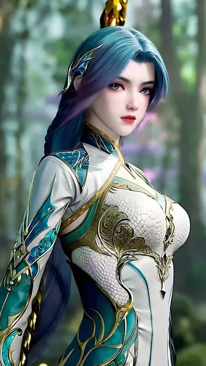 Wang Qiu'er 🥰💖 || Soul land || #shorts  #anime #donghua