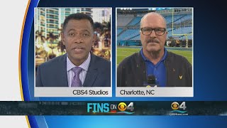 Fins On 4: CBS4's Jim Berry And Kim Bokamper Preview Miami's MNF Battle At Carolina