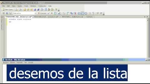 vistas en sql (view)