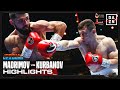Highlights  israil madrimov vs magomed kurbanov knockout chaos