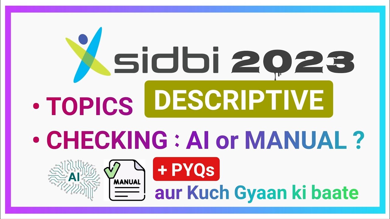 sidbi exam essay topics