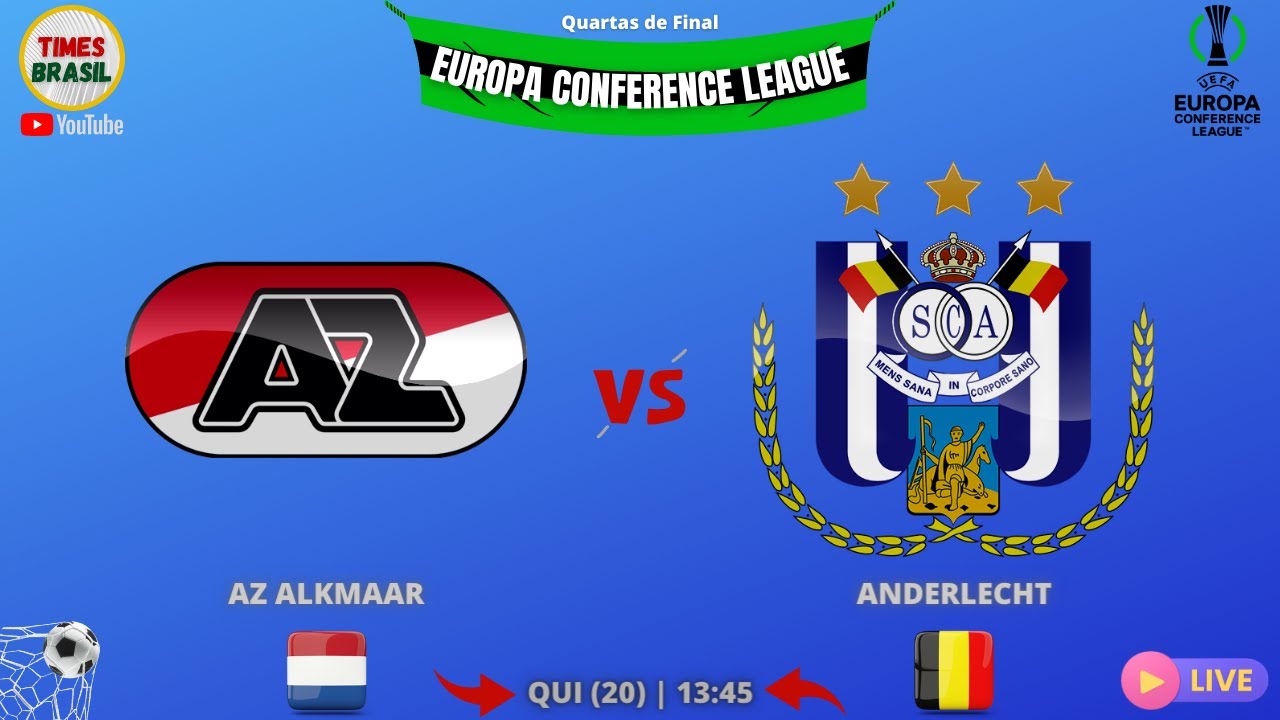 Anderlecht x AZ - Palpite da Conference League 22/23 - 13/04