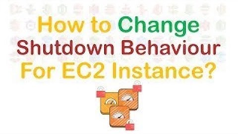 How To Change Shutdown Behavior In EC2 Instance | EC2 instance shutdown Behavior | Hindi |