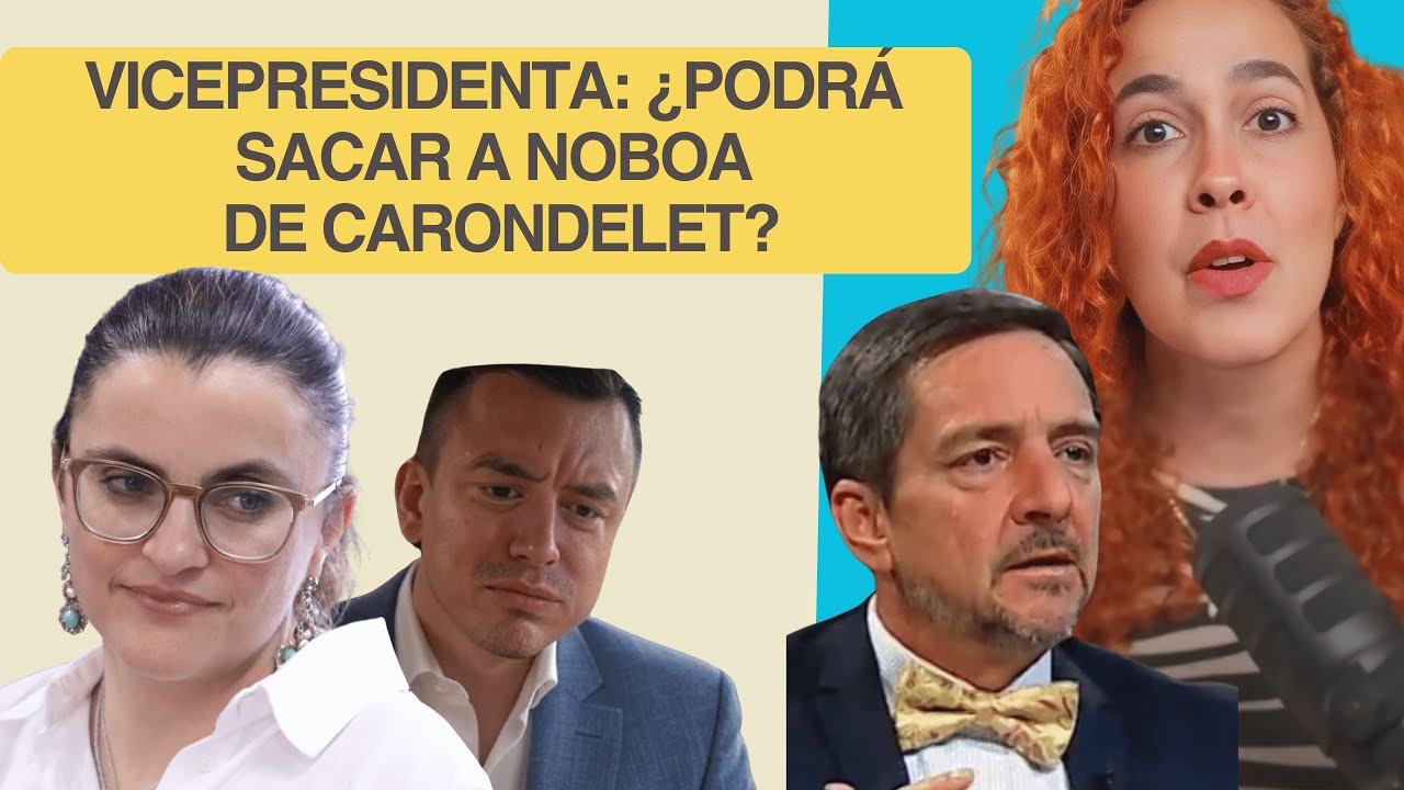 Pinto, ¿sacará a Noboa de Carondelet? | Teorías de conspiración con Felipe Vega de la Cuadra