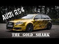 N63  covering brothers  the gold shark  audi rs4 avant en total wrap avec grosse dco 