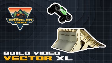 Best RC Basher/Monster Truck Ramp - HRC CrawlerTrax Vector XL Build Video