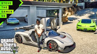 In GTA 5 2020 Koenigsegg Jesko| Billionaires driver