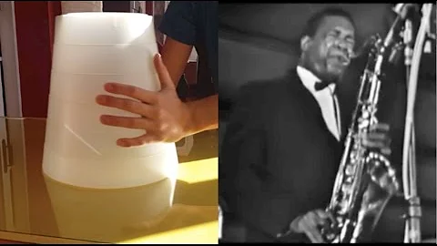 Trash can sounds like John Coltrane