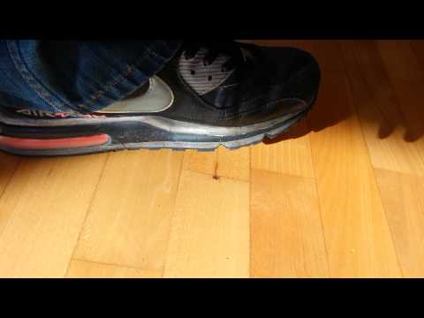 well worn Nike Air Max LTD crush spider