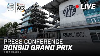 NTT INDYCAR SERIES Post-Race Press Conference - Sonsio Grand Prix
