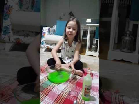 Slime yapımı Selen YILDIZ