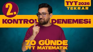 2.Kontrol Denemesi Çözümleri 70 Günde Tyt Matematik Check Up 14.Gün