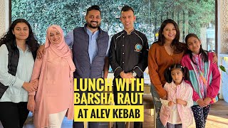Lunch with Barsha Raut at ALEV Asif Shah || Nashira Shah || #VLOG35