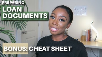 How I Prepare My Loan Documents Before Going into a Loan Signing || BONUS CHEAT SHEET INCLUDED!!