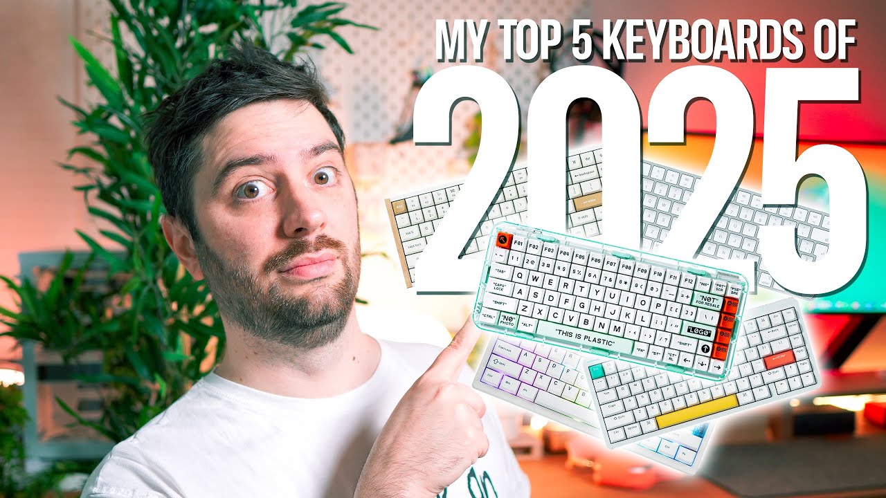 My Top 5 Keyboards as a Minimalist in 2025 - YouTube