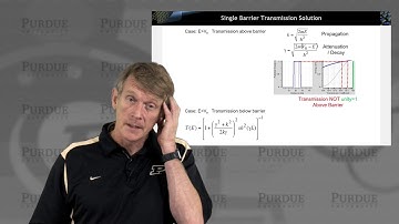 ECE 606 Solid State Devices L6.2: Electron Tunneling - Tunneling Through a Single Barrier