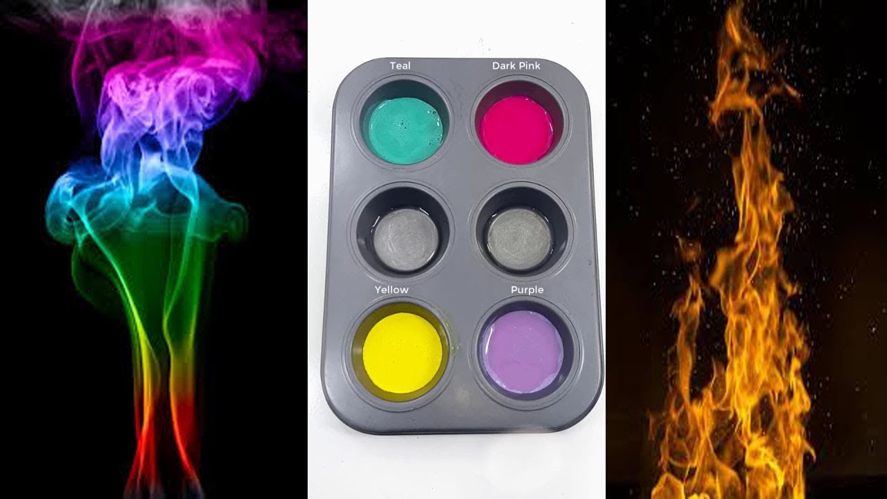 Satisfying Color Mix Recipe 94 #colormixing #satisfying # ...