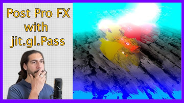 How JIT.GL.PASS and Post Processing FX work in Max/MSP