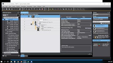 OMRON Sysmac Studio EtherCAT Diagnostic And Statistics Information Display
