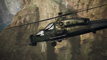 Unreal Engine 5 Nanite + Military Helicopter T129 4k Full HD video Render Test
