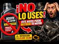 Deja de usar ESTE aceite de motor (podría destruir tu motor)