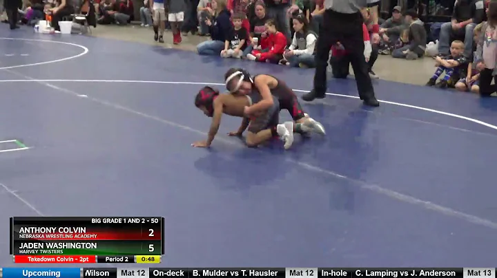 Big Grade 1 And 2 50 Anthony Colvin Nebraska Wrest...