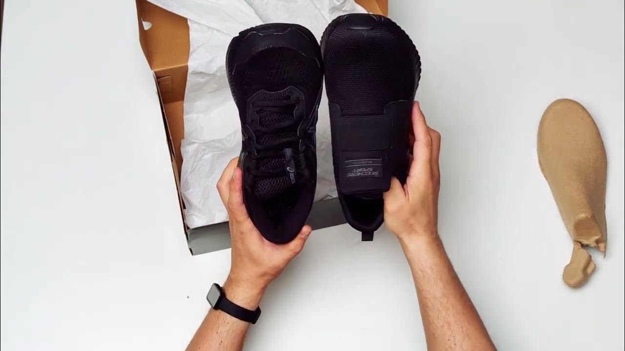 Кроссовки на широкую ногу с высоким подъемом Skechers. - YouTube