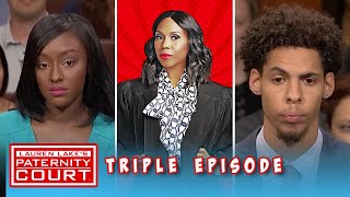 Triple Episode High School Sweethearts Find Out The Truth About Fathers Paternity Paternity Court