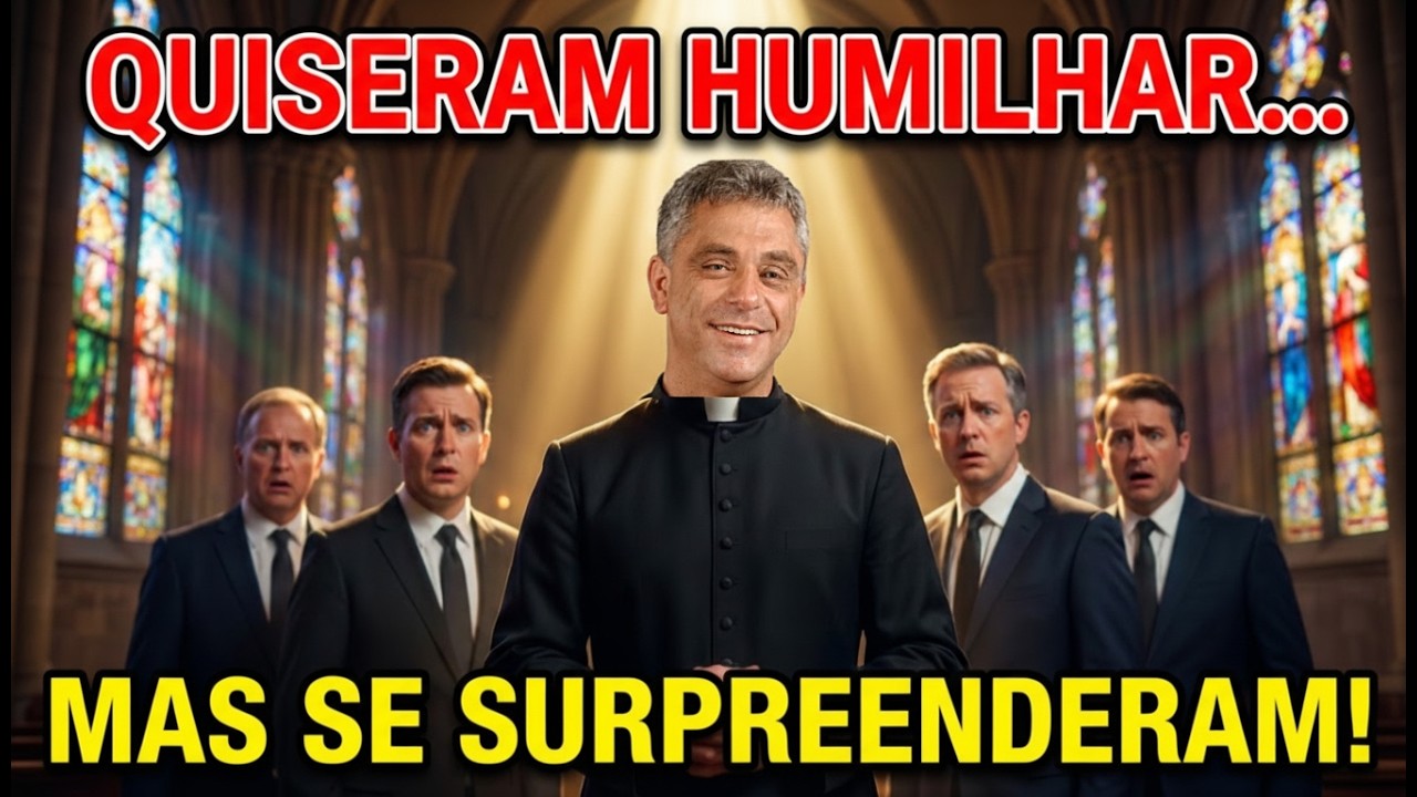 Pastores Tentaram Envergonhar o Padre… Mas Olha o Que Aconteceu! | Padre Léo