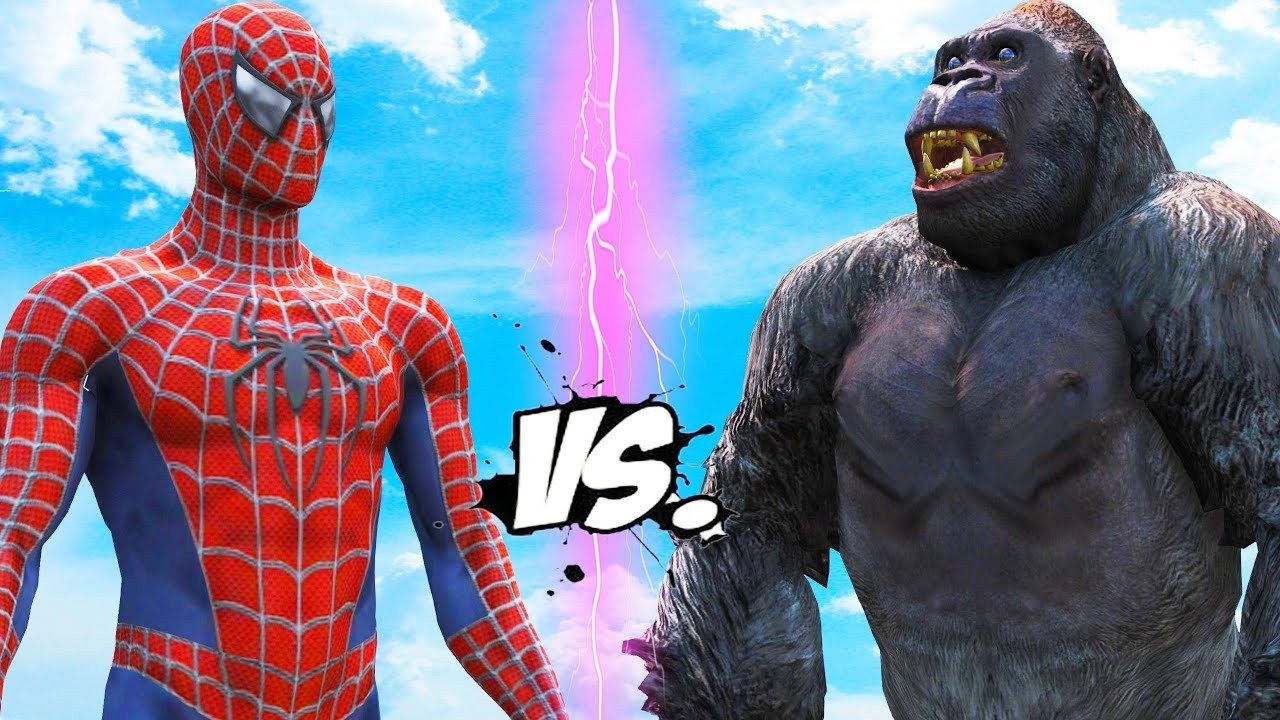 Spider Man vs King Kong GTA V Live Stream