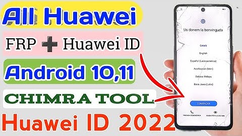 ALL HUAWEI REMOVE FRP LOCK AND HUAWEI ID ALL HUAWEI PHONES (CPU KIRIN ONLY) NO CREDIT CHIMERA TOOL