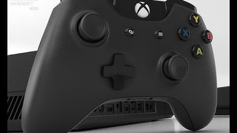 3D Model Microsoft XBox One 720 with Kinect at 3DExport.com