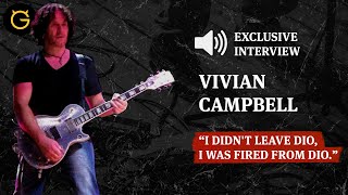 Guitarist Vivian Campbell: Working With Dio + Why I Left Whitesnake