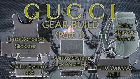 GUCCI GEAR BUILD (Part 2) |Ferro Concepts Slickster|