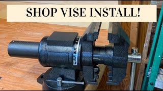 How To Install A Bench Vise!