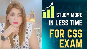 How to study more in less time for CSS EXAMS by FPSC? ENSEMBLE CSS | IQRA SHAUKAT