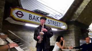 Baker Street feat. Ron Faust on sax (in HQ audio)