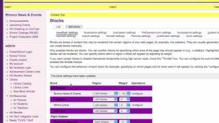 Drupal Blocks