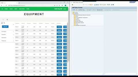 4Vision Equipment search and Notification create