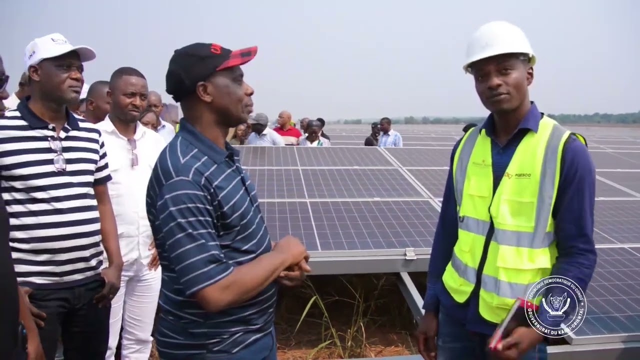 Le Gouverneur du Kasaï Oriental visite les chantiers de Fatshi