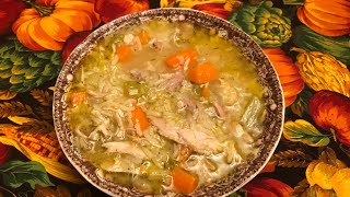 🦃CROCKPOT TURKEY SOUP🦃